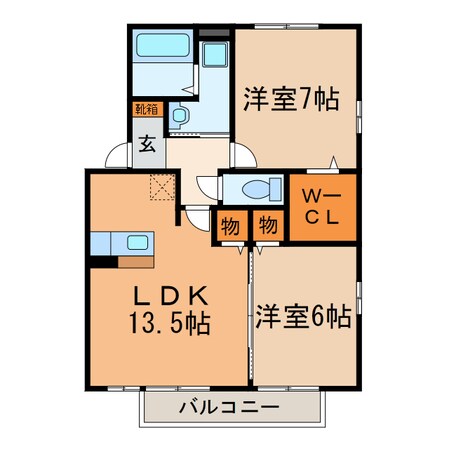 グランサークルの物件間取画像